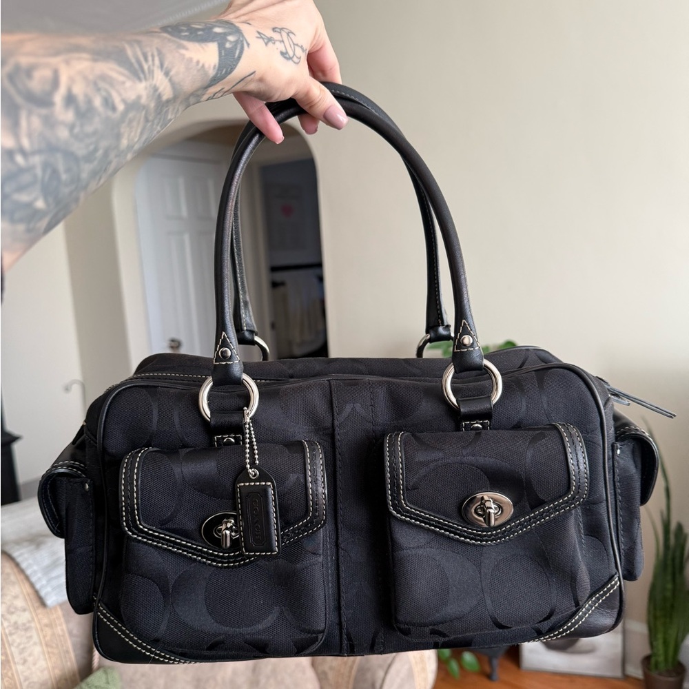 ** SOLD ** Coach Signature Satchel